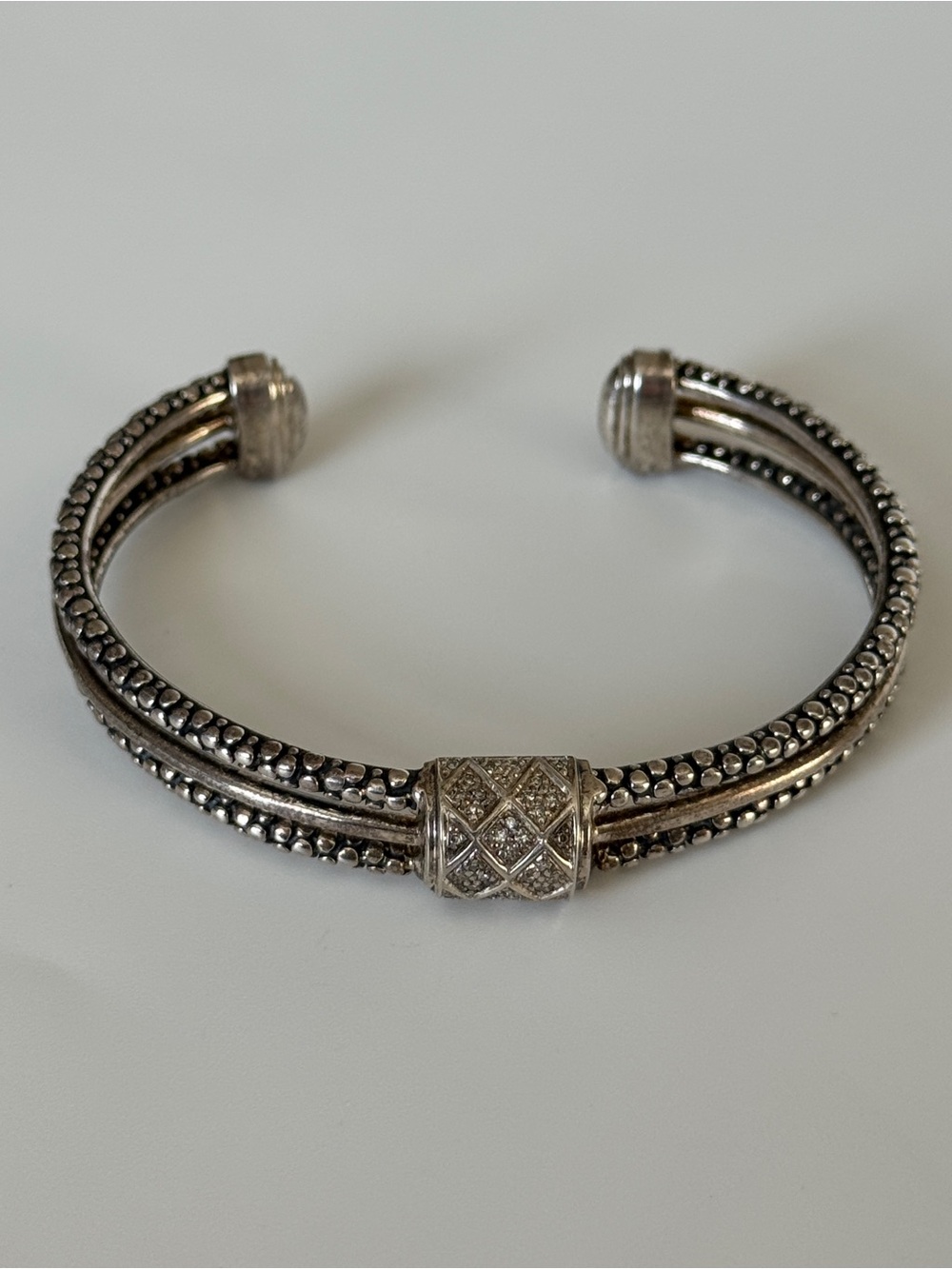 Michael Dawkins Pave Cuff bracelet